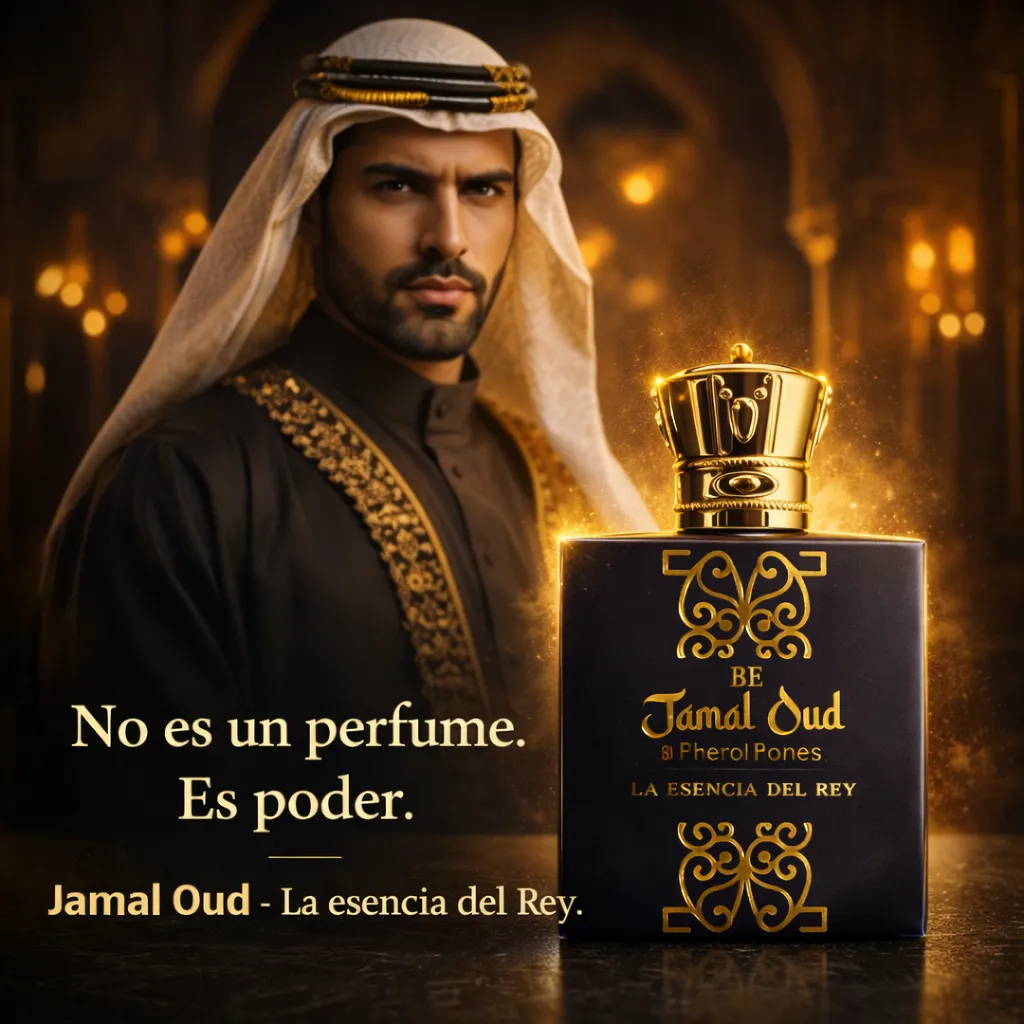 Perfume Hombre Jamal Árabe +perfumero Recargable Be Nacional — imagen 3