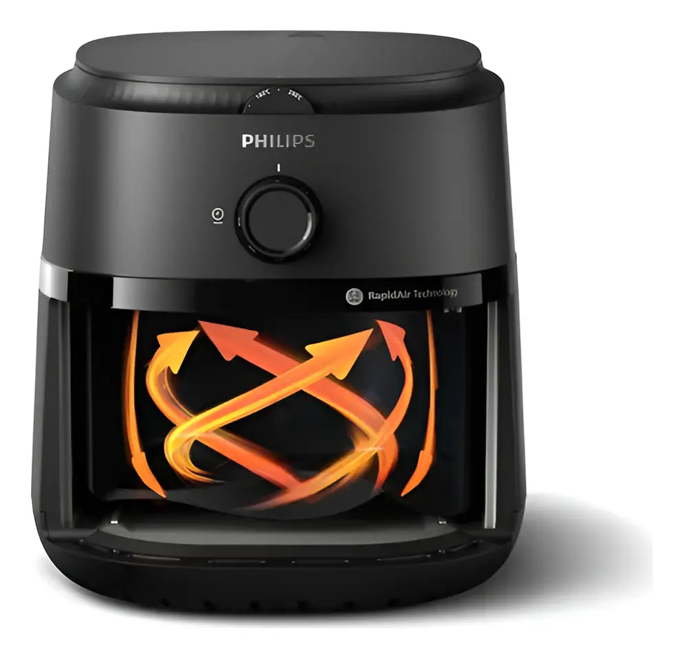 Freidora De Aire Philips Na120/00 Negra 4.2l Negro — imagen 3
