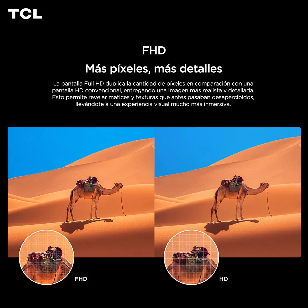 Smart TV 43" TCL QLED Pro Full HD 43S5K Google TV Dolby Audio — imagen 2