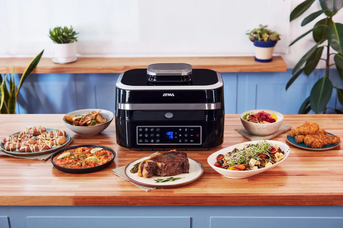Freidora De Aire Y Grill Digital Atma Fr901dp 6.3 Litros — imagen 5