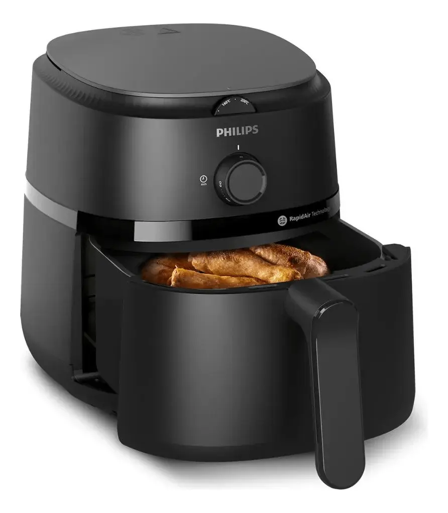 Freidora De Aire Philips Na120/00 Negra 4.2l Negro — imagen 4
