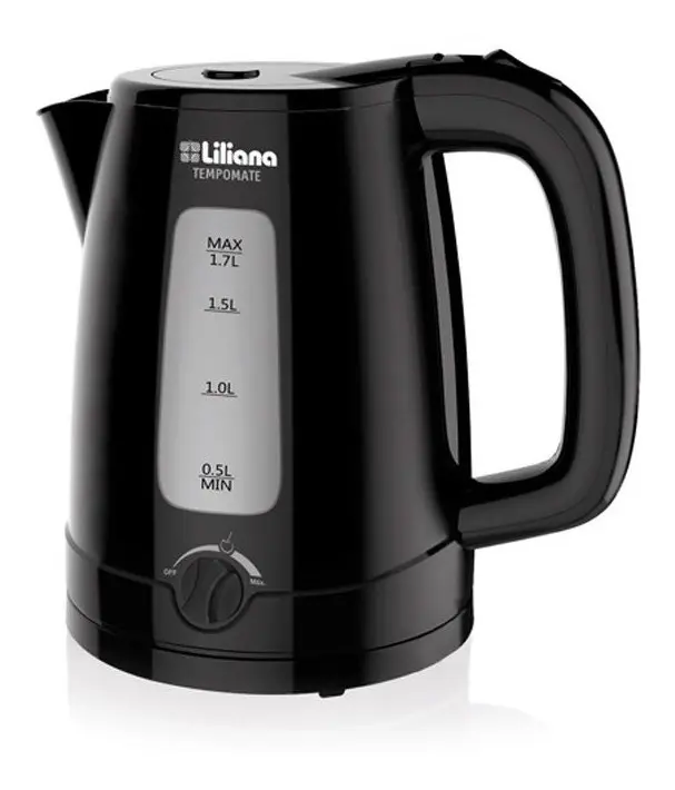 Pava Eléctrica Liliana Tempomate Ap175 - Capacidad 1.7 L Negro