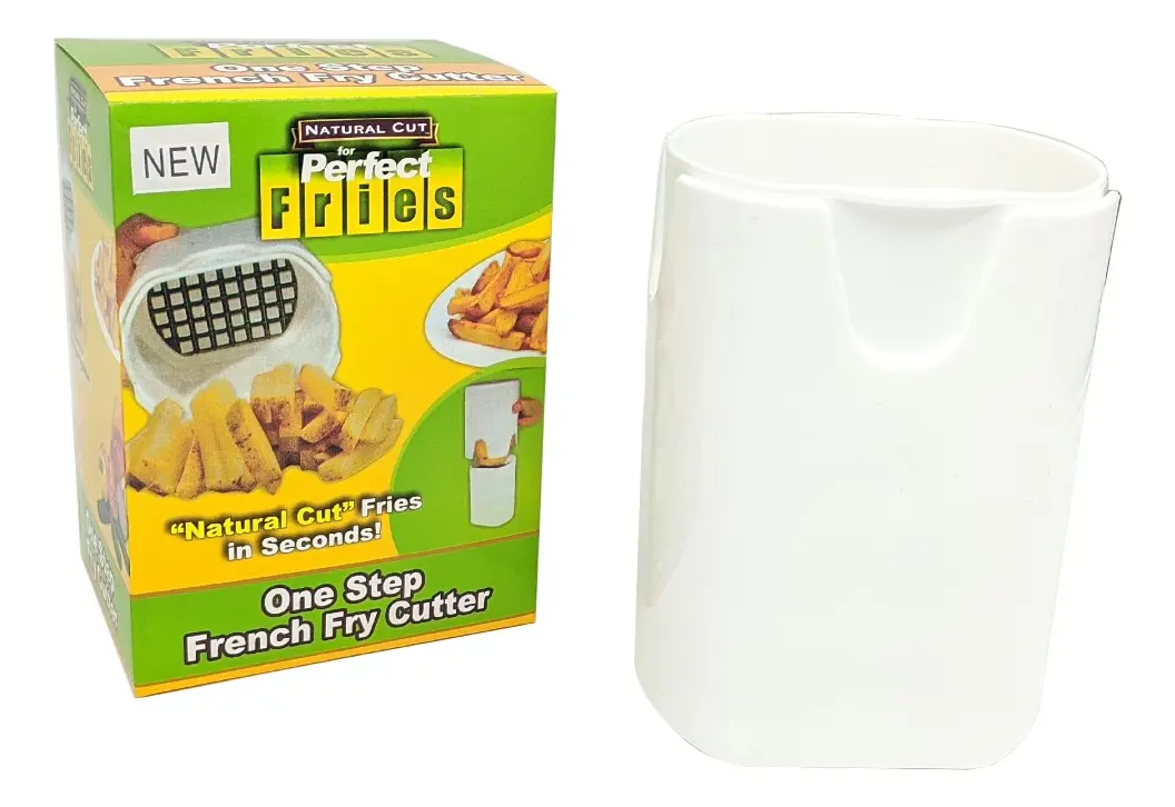 Corta Papas Bastón Feel Bazar — Hoja Acero Inoxidable — imagen 3