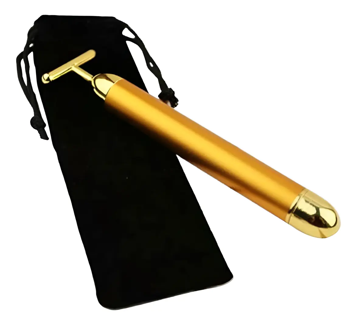 Masajeador Facial Energy Golden Bar Electroestimulante — imagen 3