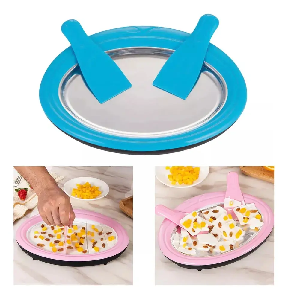 Fabricante De Helados,plancha Ice Cream Rolls Maker Machine