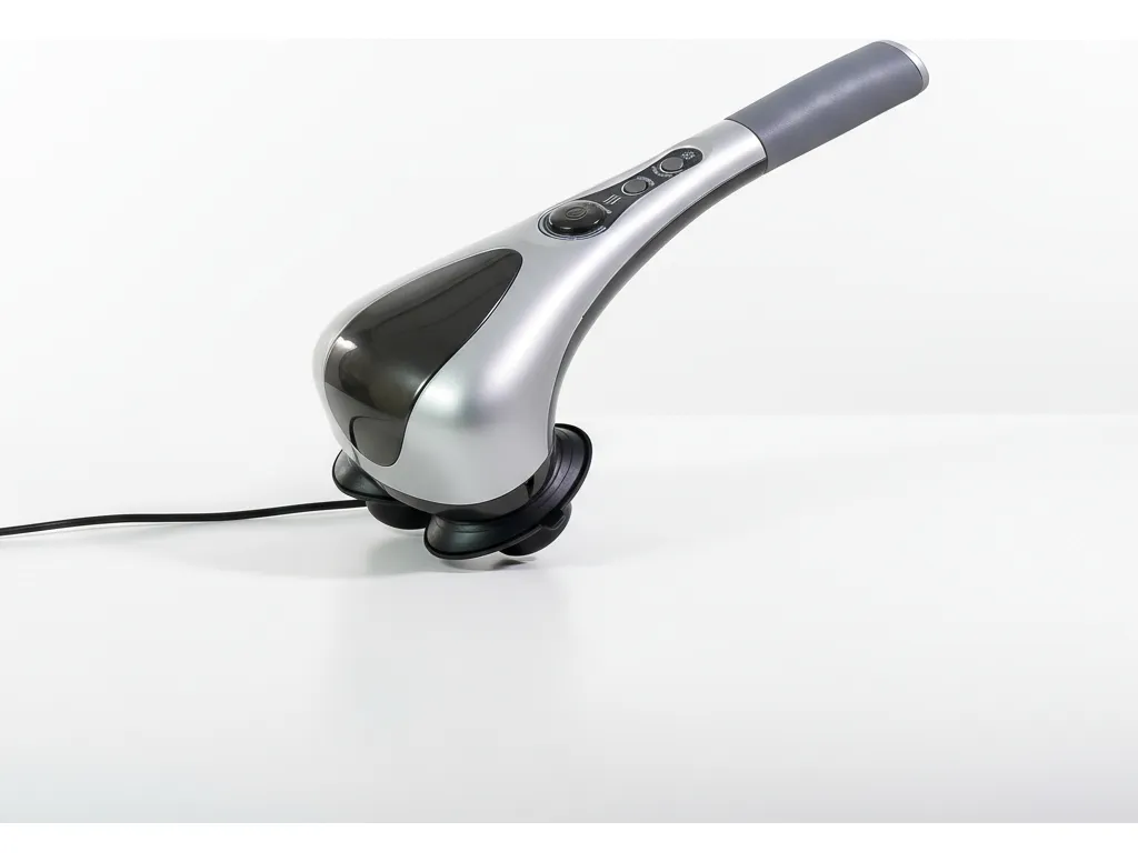 Masajeador Caliber Doble Cabezal Percutor Infrarrojo Premium — imagen 2