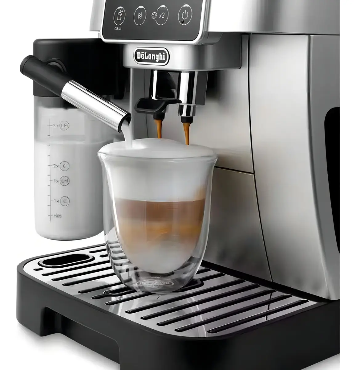 Cafetera espresso De'Longhi Magnifica Start ECAM220.80.SB 15 bar gris — imagen 4