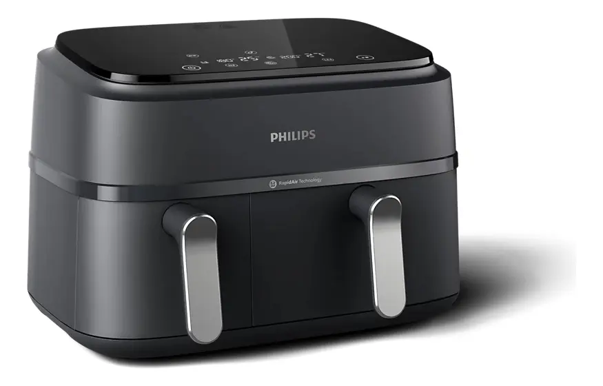 Freidora De Aire Philips Canasta Doble 9 Litros Phna35100 Negro — imagen 2