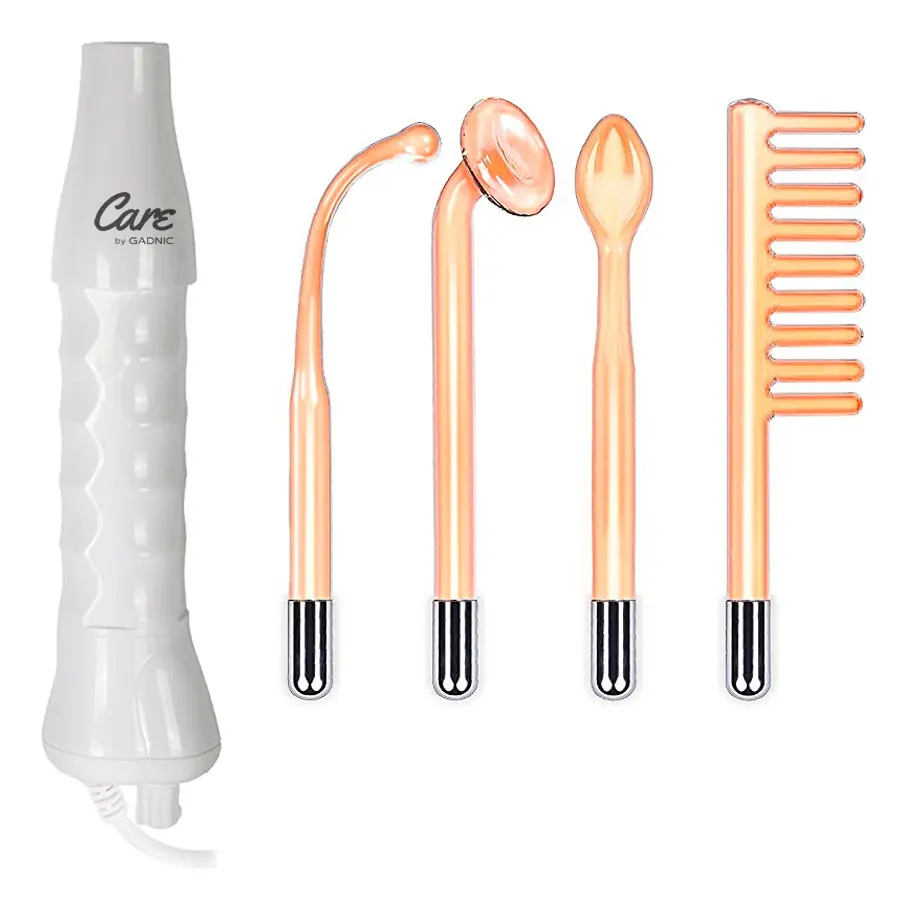 Equipo de Alta Frecuencia Gadnic LF60 Antienvejecimiento Antiacné Reafirmante Facial 4 Electrodos