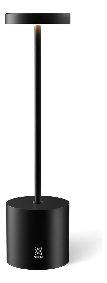 Velador Centro De Mesa Recargable Usb C Tactil Dimmerizable