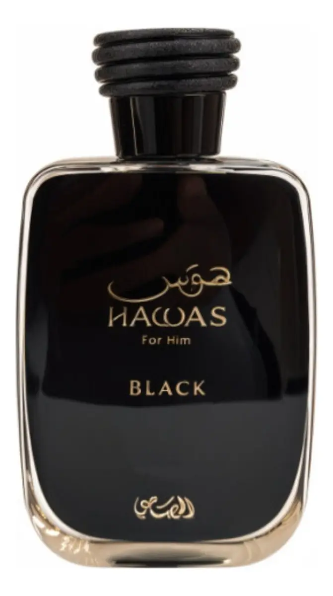 Perfume Rasasi Hawas Black 100ml Eau De Parfum Aromático Frutal Unisex — imagen 5