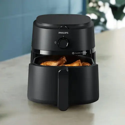 Freidora De Aire Philips Na120/00 Negra 4.2l Negro — imagen 5