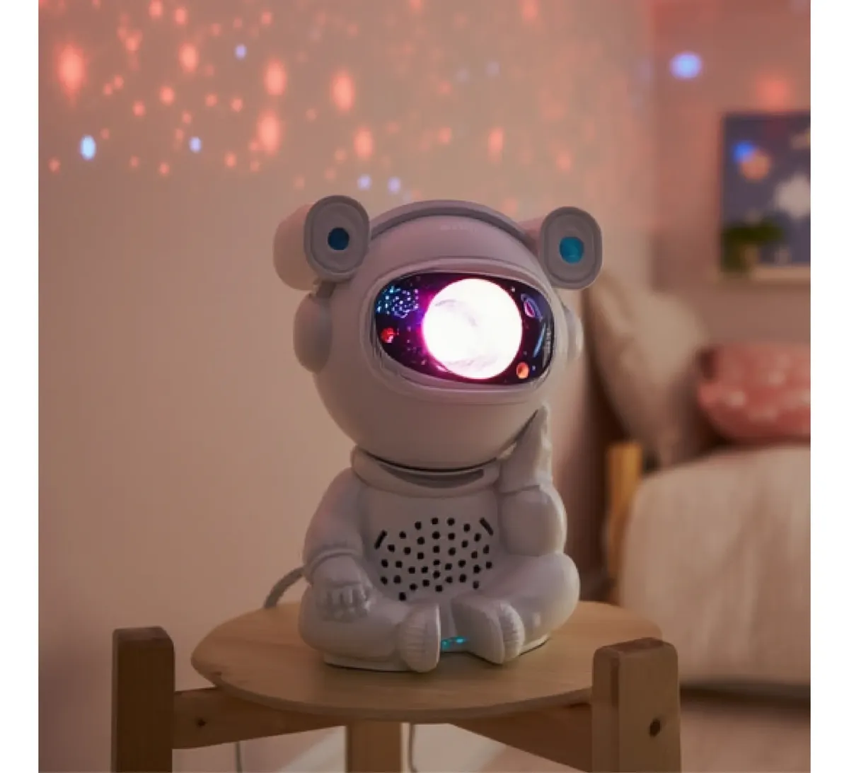 Proyector Oso Astronauta MTI 730 — Galaxia y Estrellas BT