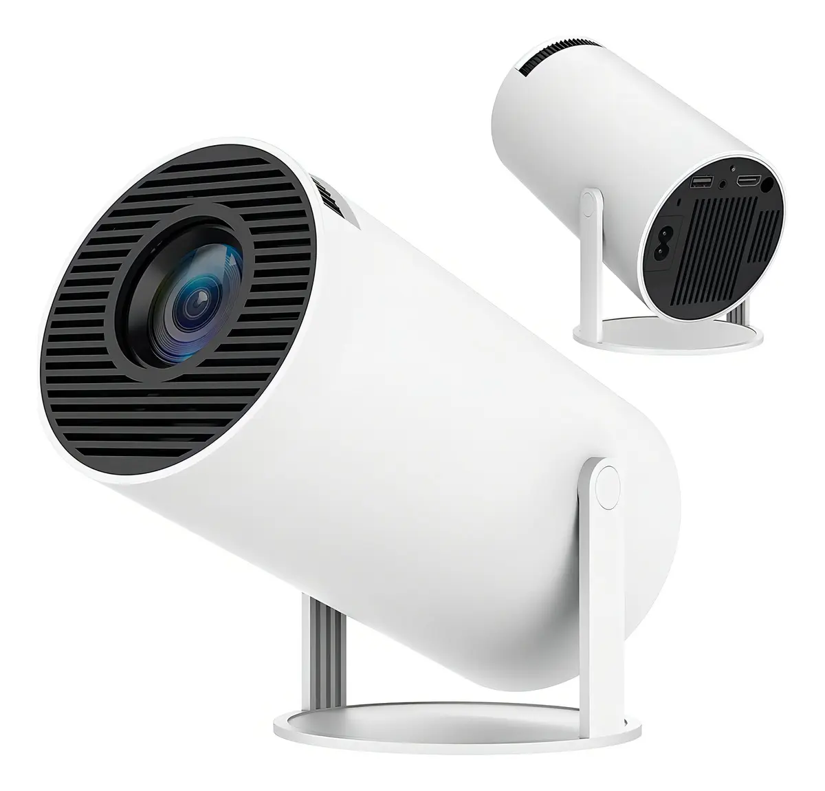 Proyector Led Smart Android 11 Fhd 4500 Lumenes Wifi Bt Color Blanco — imagen 8