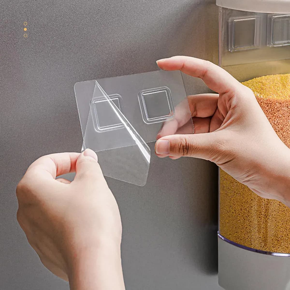 Dispenser de Cereales Individual para Pared — 1.5L Crystal Rock — imagen 3