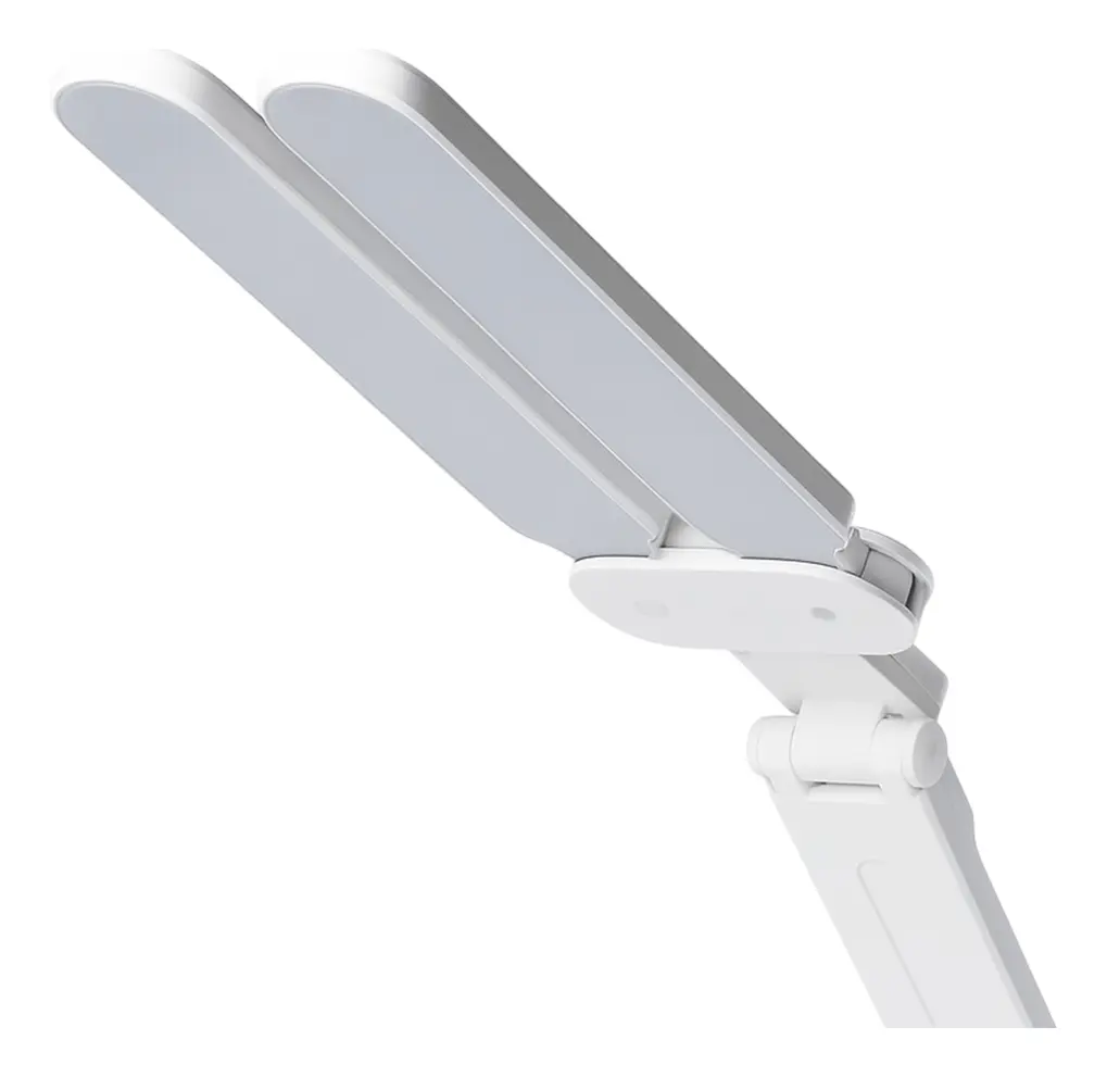 Lampara Velador VL040 Led Doble Dakota Plegable Mesa Escritorio Flexible Táctil Recargable Lapicero Color Blanco — imagen 5