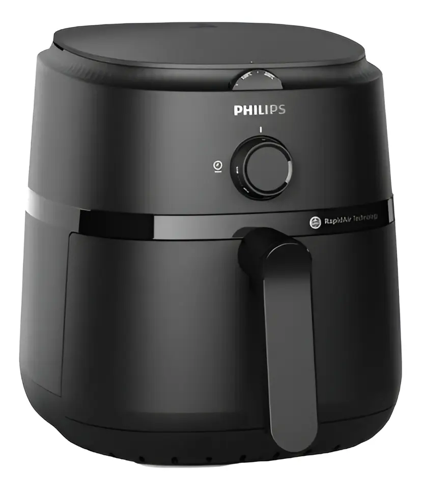 Freidora De Aire Philips Na120/00 Negra 4.2l Negro