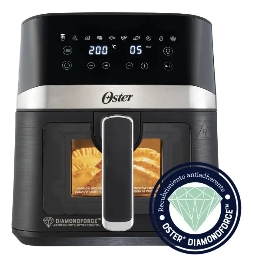Freidora De Aire Digital Oster Con Ventana 4 Litros — imagen 2