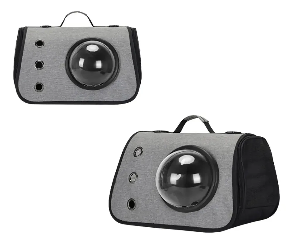 Bolso Transportador Jazak — Visor Rígido para Gatos y Perros