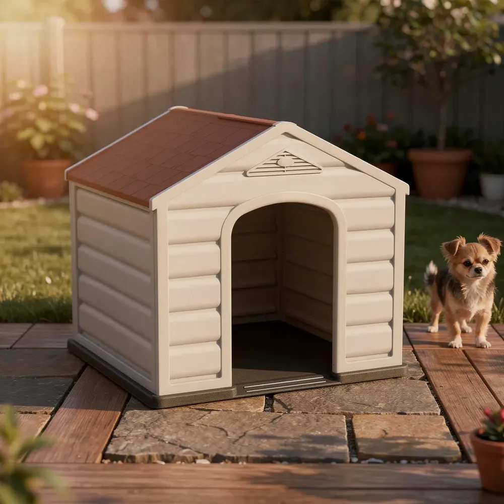Casa Cucha Rimax para Perros de Raza Pequeña — Resistente al Agua