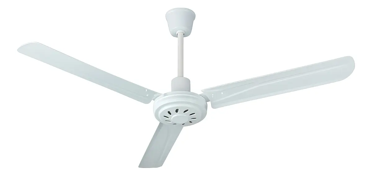Ventilador De Techo Protalia Industrial 3 Palas Blanco 1.2m