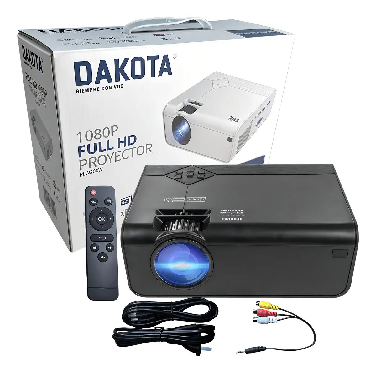 Proyector Portatil Led Dakota 8500lm Wifi 1080p Mirrorlink Color Negro — imagen 7