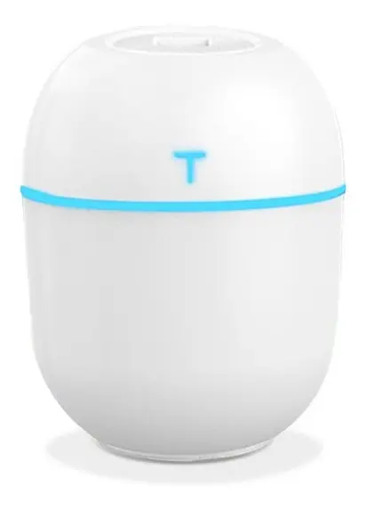 Humidificador Portátil USB 220ml — Difusor Aromático Cápsula Blanca