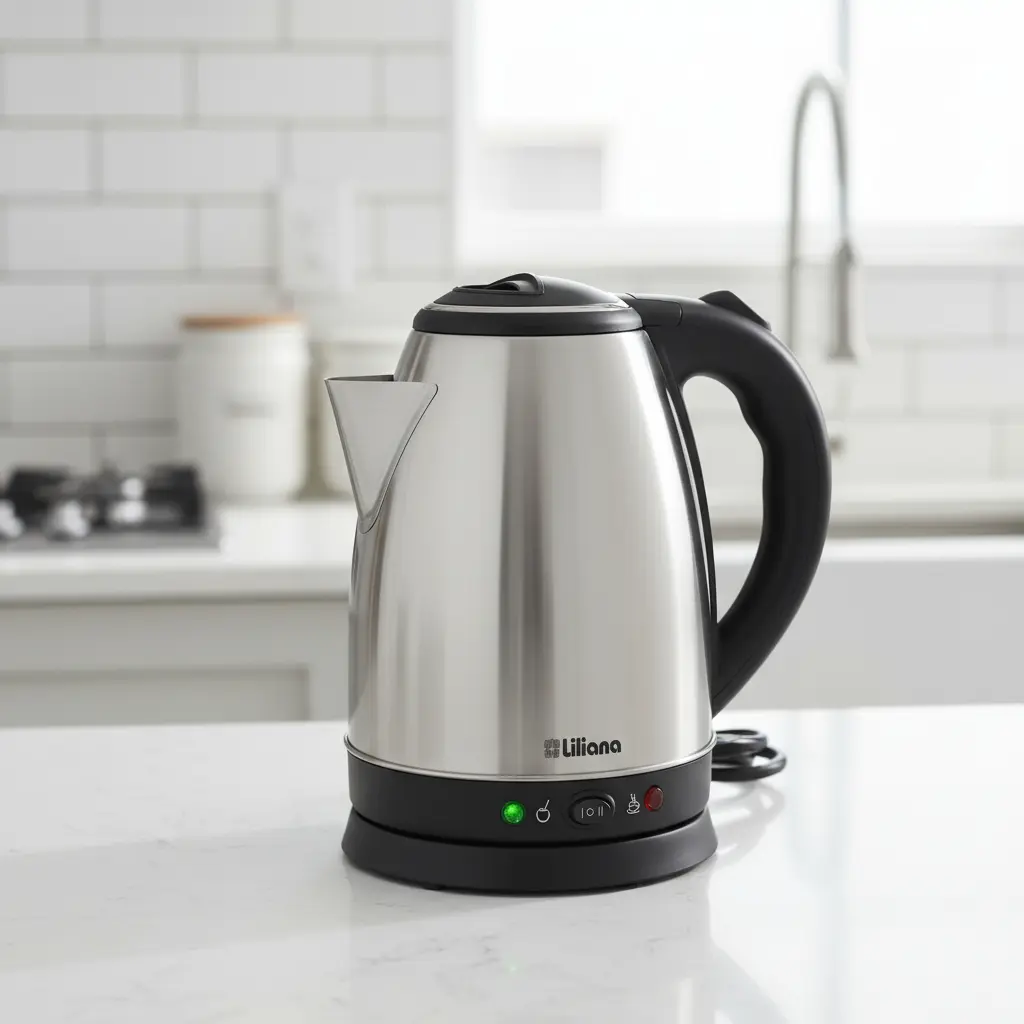 Liliana AP152: pava eléctrica de acero con selector mate — imagen 2