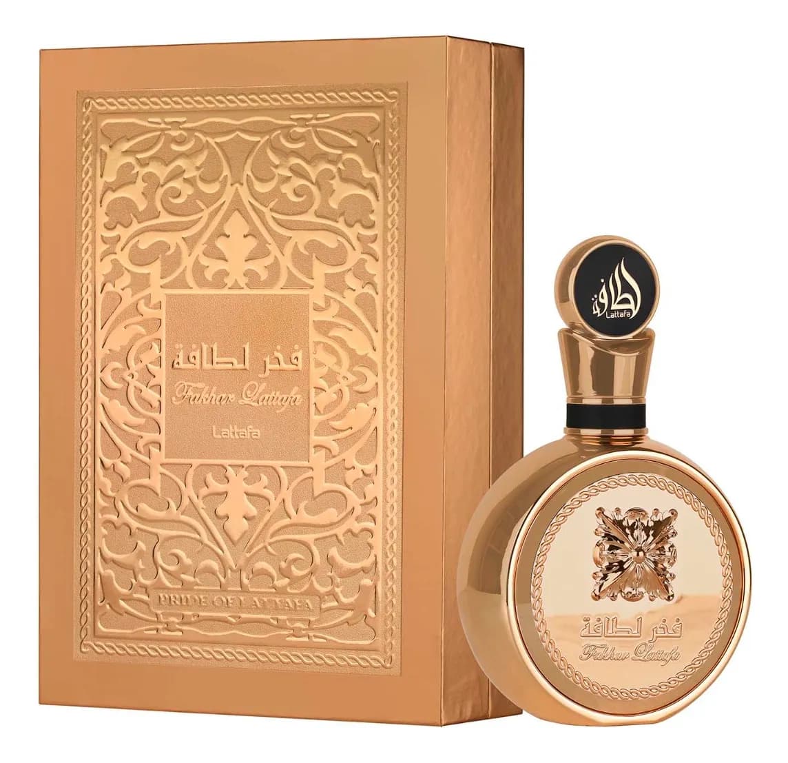 Perfume Unisex Fakhar Lattafa Pride Gold Extract Edp 100 Ml — imagen 4