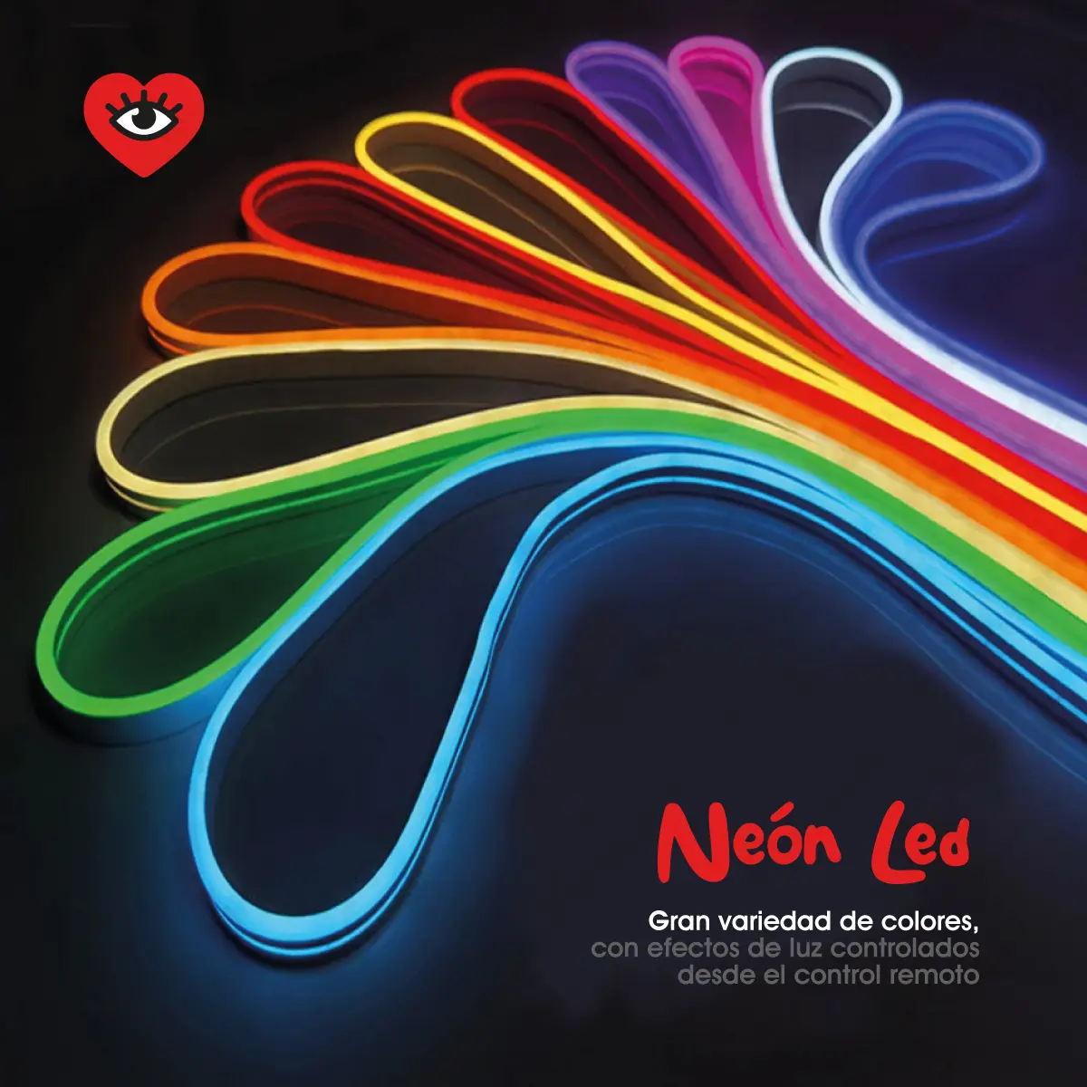 Kit Manguera Neon RGB 5050 Led Multicolor 5m Flexible Control Remoto Veoquiero — imagen 3