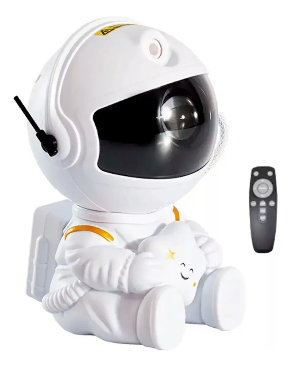 Proyector Astronauta Geotek — 8 Nebulosas, Timer y Control — imagen 5