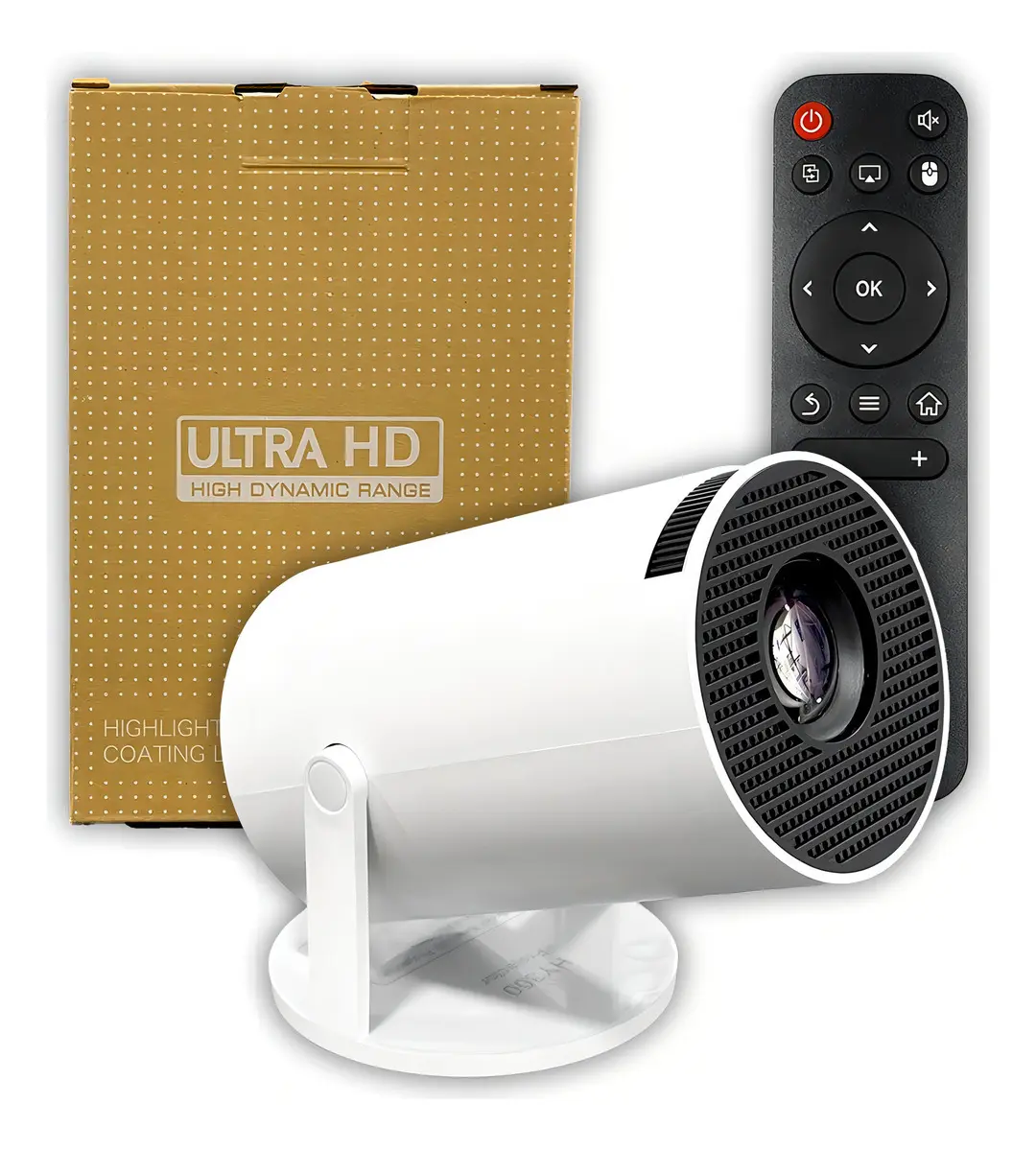Proyector Portátil 4k Hy300 Full Hd Wifi Hdmi Android 11 Bt 5.0 — imagen 4