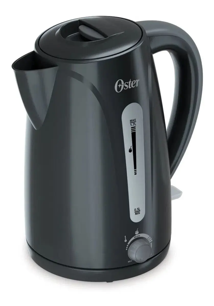 Pava Eléctrica Oster BVSTKT4970B Negra 1.7 Litros