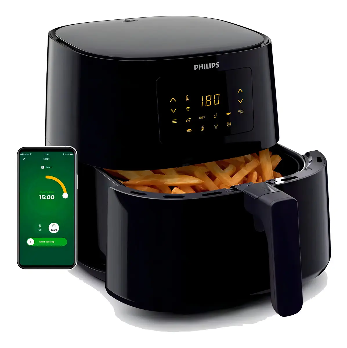 Airfryer HD9280/90 Essential XL color negro Philips — imagen 2