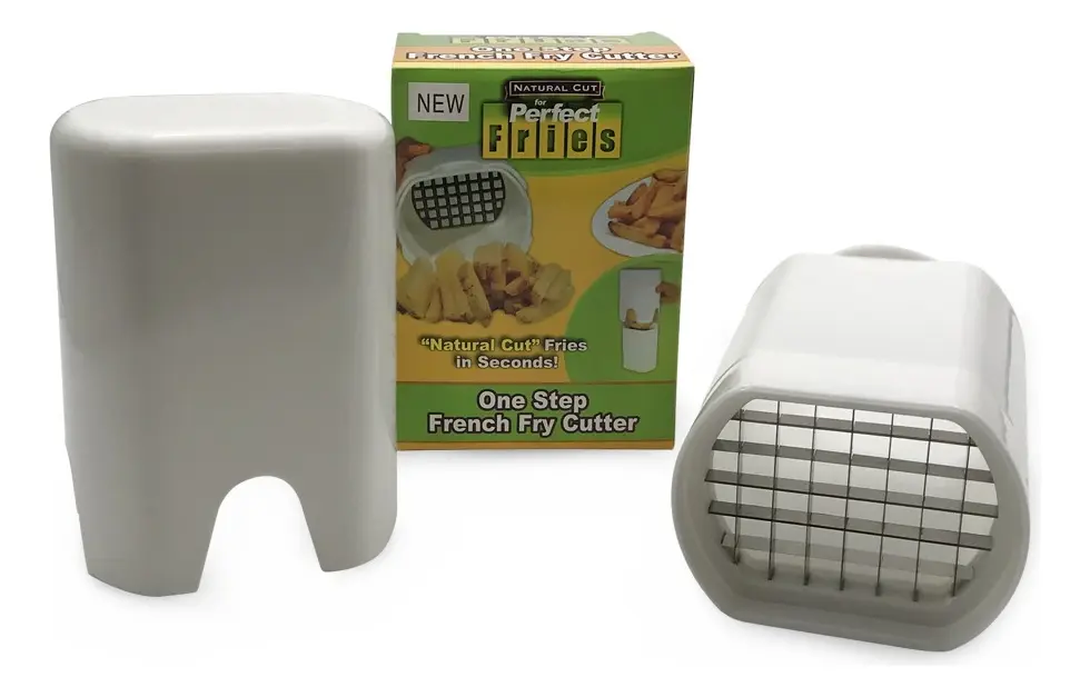 Corta Papas Bastón Feel Bazar — Hoja Acero Inoxidable