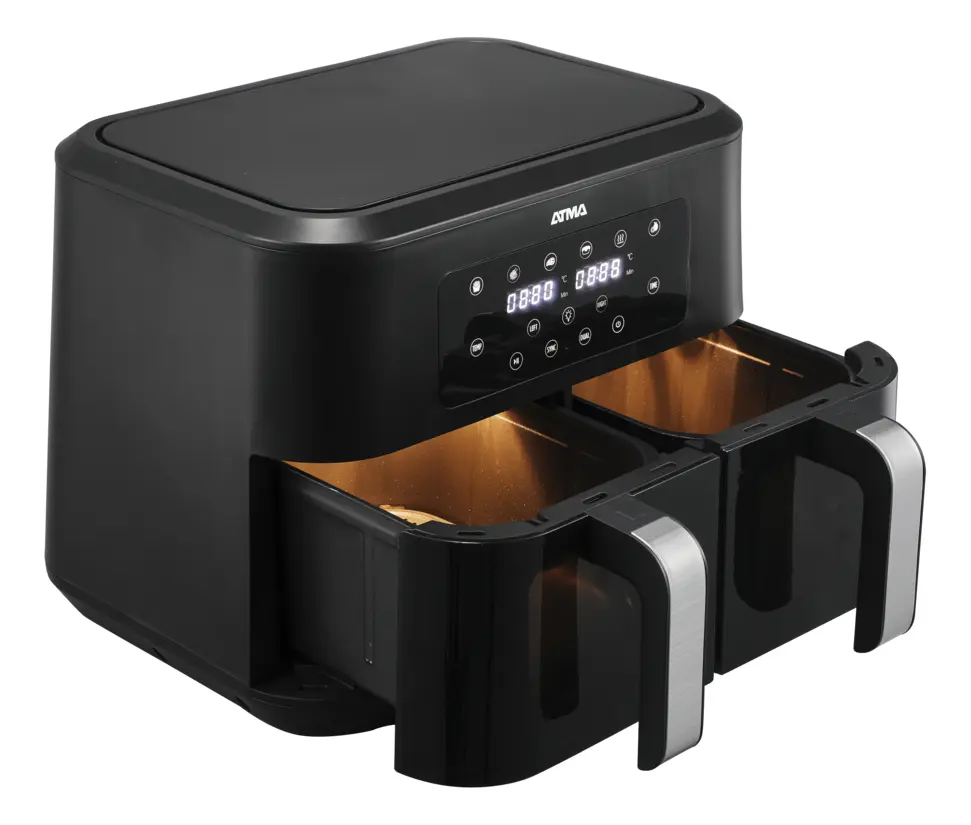 Freidora De Aire Atma Pro Doble Canasta 8.5 Litros 2200w Frd248a — imagen 4