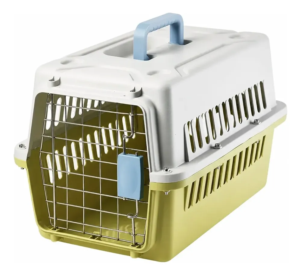 Transportadora Rígida Terrapet — Puerta de Metal para Perros y Gatos