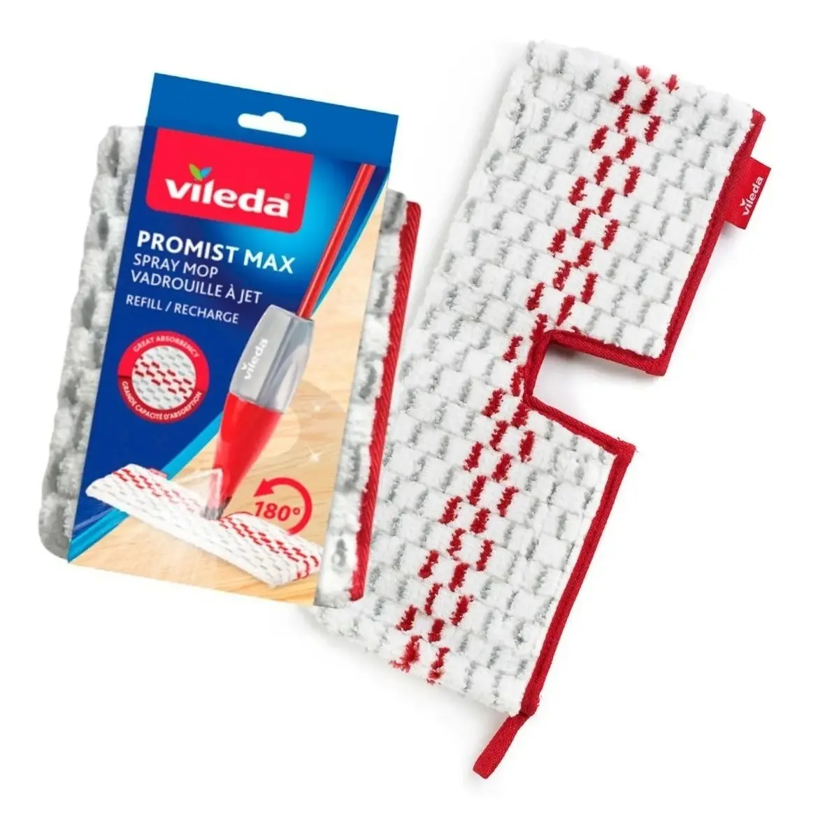 Vileda Promist Max Mopa Plana Microfibra Con Spray — imagen 3