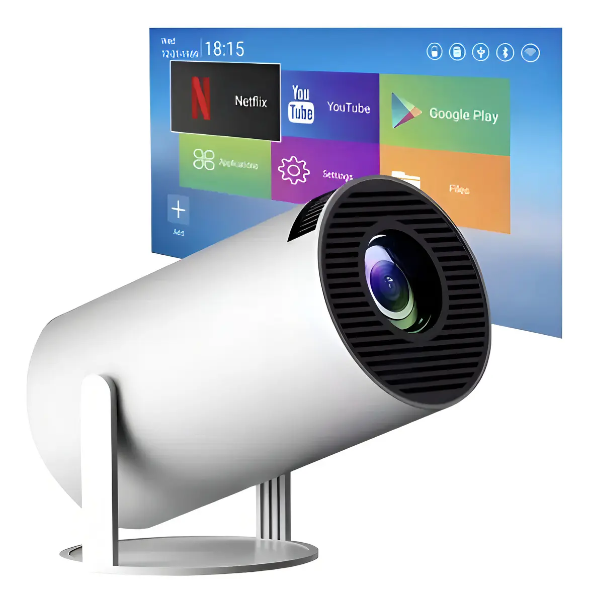 Proyector Portátil 4k Hy300 Full Hd Wifi Hdmi Android 11 Bt 5.0 — imagen 5