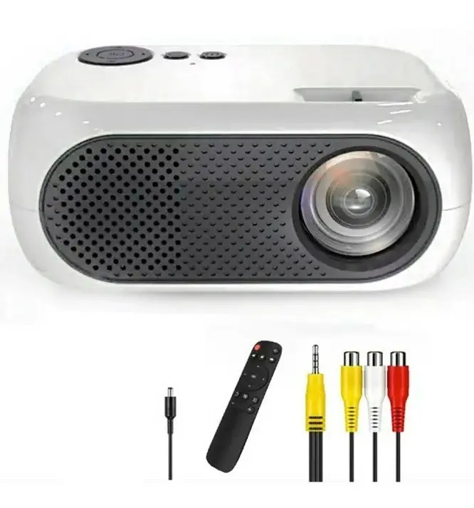 Mini Proyector Led Portatil 1200 Lumens Color Blanco — imagen 2