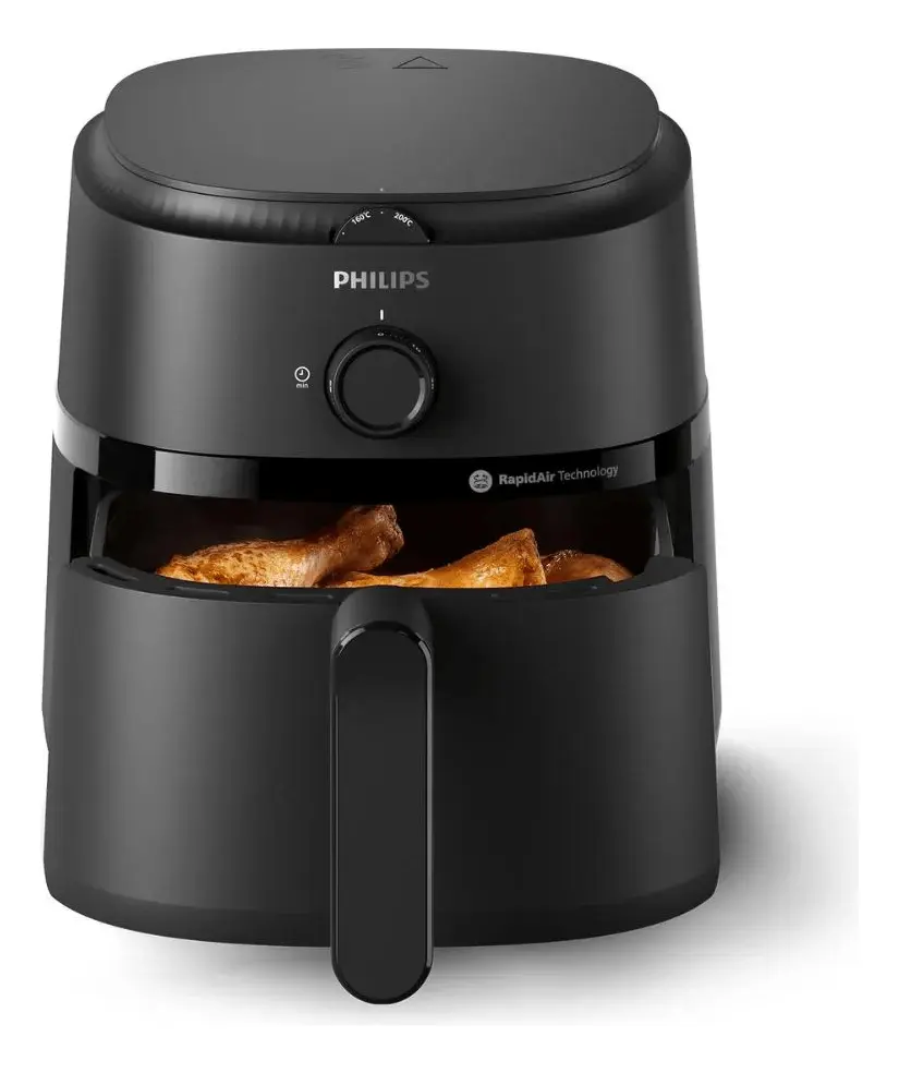 Freidora De Aire Philips Na120/00 Negra 4.2l Negro — imagen 2