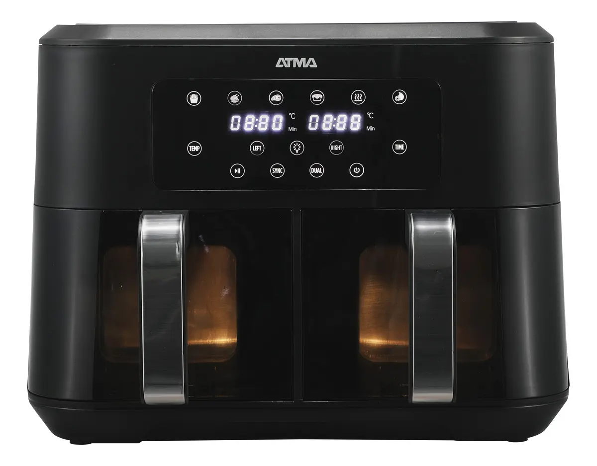 Freidora De Aire Atma Pro Doble Canasta 8.5 Litros 2200w Frd248a