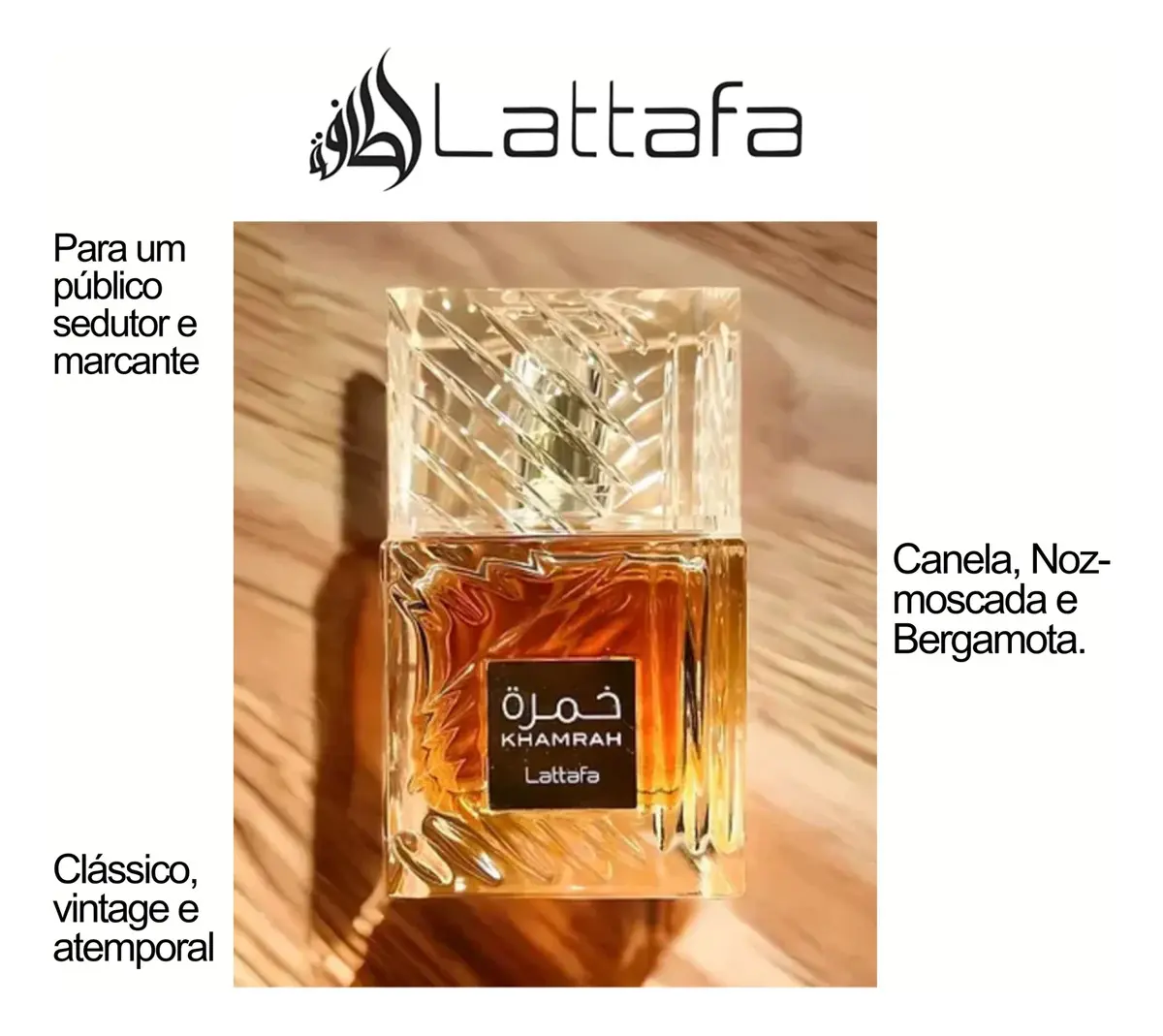 Lattafa Khamrah Parfum 100ml Unisex — imagen 5