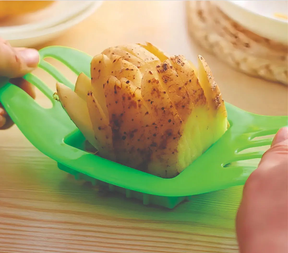 Cortador Papas Bastón Aloha — Cuchilla Acero Inoxidable, Apto Lavavajillas — imagen 4