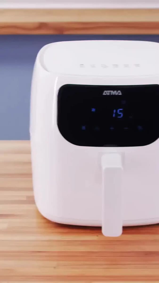 Freidora de aire digital sin aceite Atma Pro Fr60ar 6,5L color blanco — imagen 2