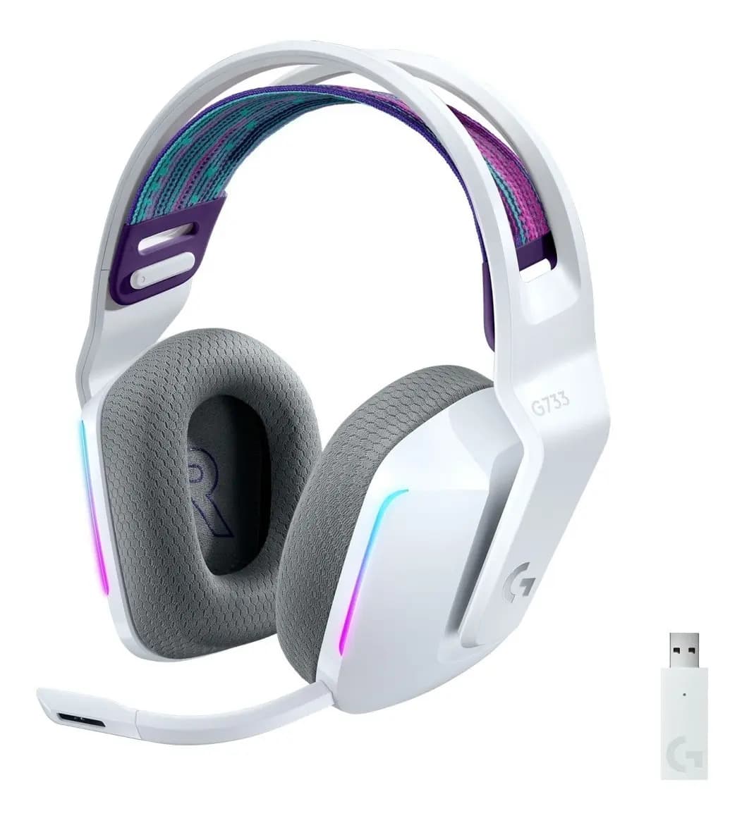 Auriculares Logitech G733 Inalámbricos Color Blanco