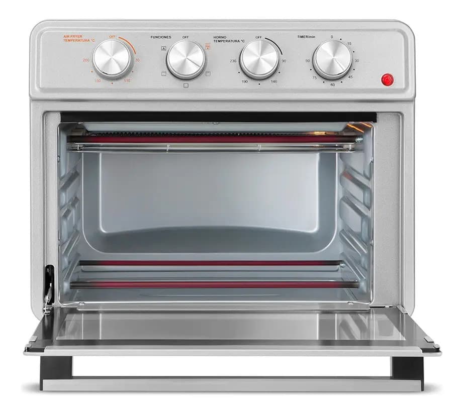 Horno Grill Con Freidora De Aire Atma Hgfa2323pi 23l Plateado — imagen 2