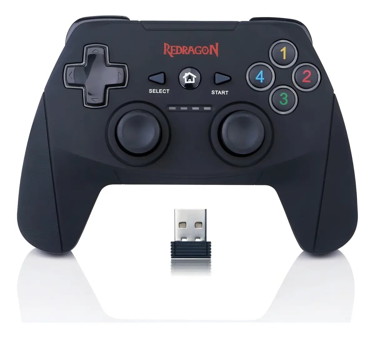 Joystick inalámbrico Redragon Harrow G808 negro — imagen 2