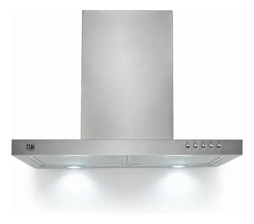 Campana Extractora De Cocina Cuk By Gadnic 65W Botonera Frontal 3 Velocidades Luces LED