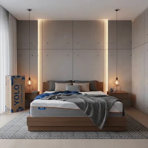 Colchón YOLO by Simmons 2 Plazas — 140x190, Memory Foam, 16.843 Opiniones